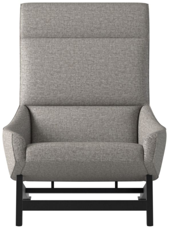 Grosseto Lounge Chair Taylor Felt Grey by Gianfranco Frattini - image 0 of 8