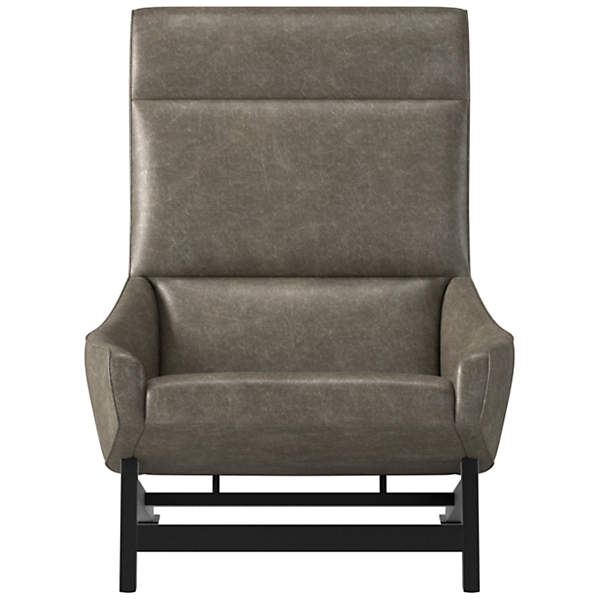 Cb2 deals leather recliner