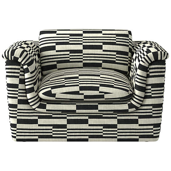 Mardones Lounge Chair Piano Domino