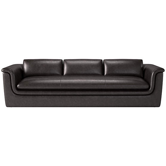 Mardones Leather Sofa Bello Black