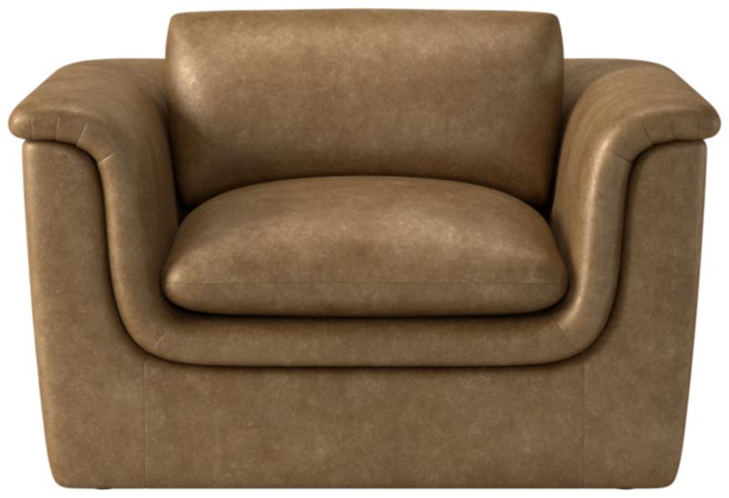 Mardones Leather Lounge Chair Bello Saddle - image 0 of 8