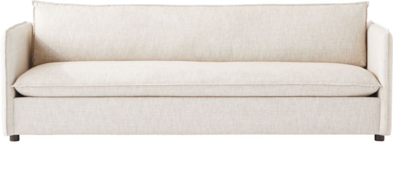 Corroy 92.75" Natural Linen Sofa