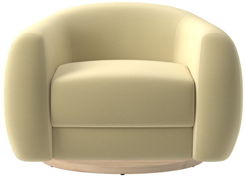 Laszlo Swivel Chair Luca Camel by Ross Cassidy - image 0 of 7