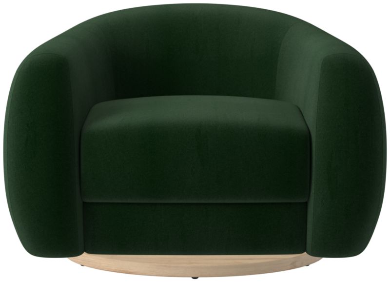 Laszlo Swivel Chair Luca Juniper by Ross Cassidy - image 0 of 7