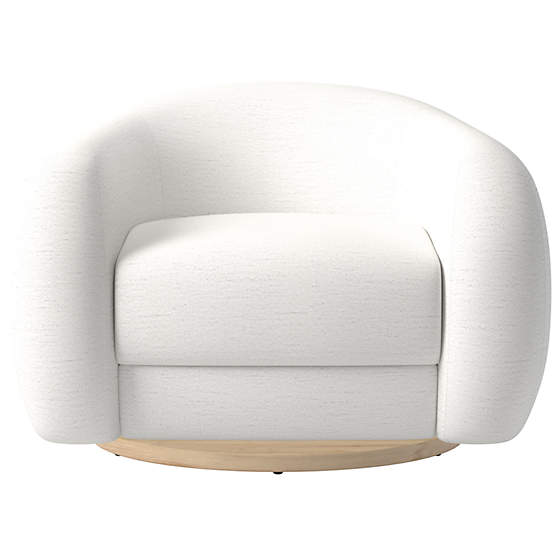 Laszlo Swivel Chair Curious Dove