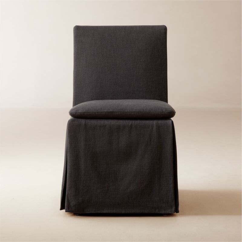 Black dining chair discount covers