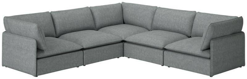 Lumis 5-Piece Modular L-Shaped Sectional Sofa - image 0 of 8