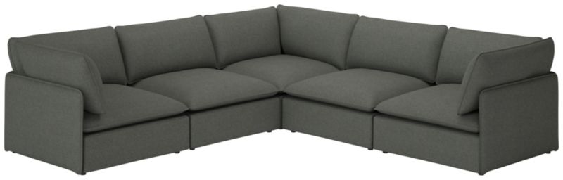 Lumis 5-Piece Modular L-Shaped Sectional Sofa - image 0 of 8