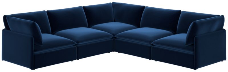 Lumis 5-Piece Modular L-Shaped Sectional Sofa - image 0 of 8