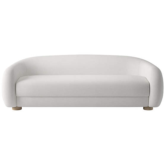 Laszlo Apartment Sofa Curious Linen by Ross Cassidy