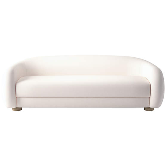 Laszlo Apartment Sofa Biba Frost by Ross Cassidy