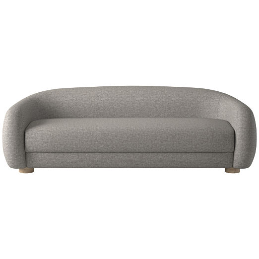 Laszlo Apartment Sofa Taylor Felt Grey by Ross Cassidy