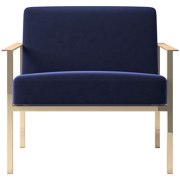 Cue white cheap chair cb2