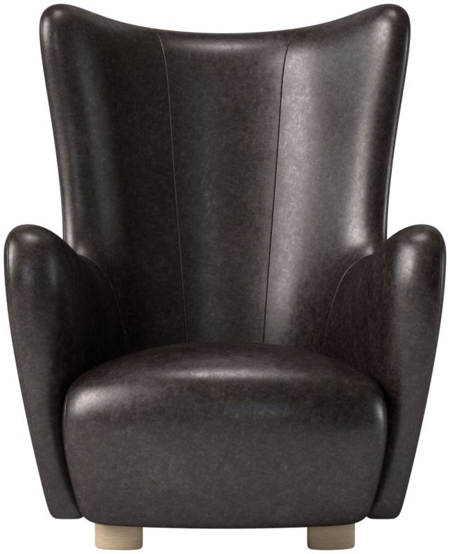 Bozzi Leather Chair Bello Black by Ross Cassidy - image 0 of 3