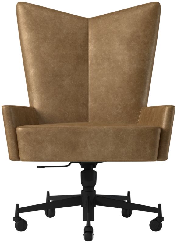 Bowtie Leather Office Chair Model 3002 Bello Saddle - image 0 of 8