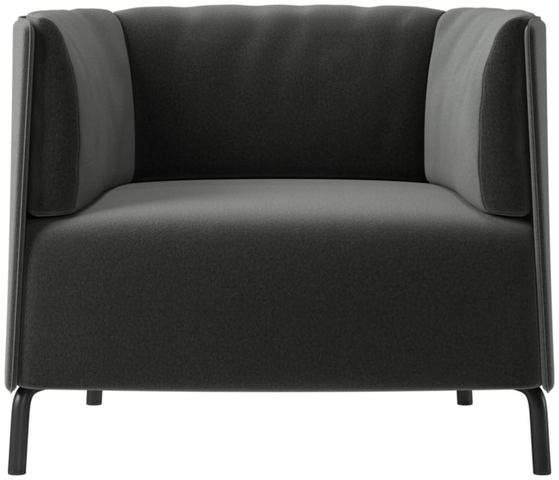 Clarendon Accent Chair Dale Dark Grey - image 0 of 3