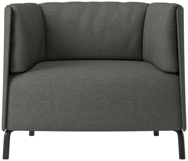 Clarendon Accent Chair Taylor Charcoal - image 0 of 3