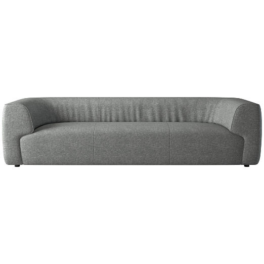 Rodez 105" Sofa Hatch Charcoal