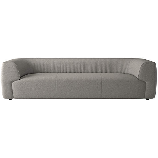 Rodez 105" Sofa Taylor Felt Grey