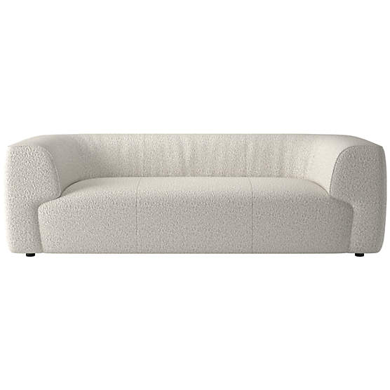 Rodez 88" Apartment Sofa Bloce Grey