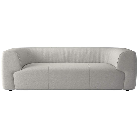 Rodez 88" Apartment Sofa Hatch Platinum