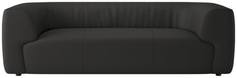 Rodez 88" Apartment Sofa Kanvas Ebony - image 0 of 2