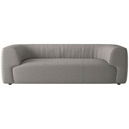 Rodez 88" Apartment Sofa Taylor Felt Grey