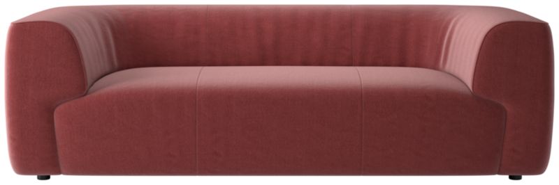 Rodez 88" Apartment Sofa Luca Rose - image 0 of 3