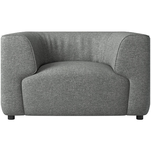 Rodez Accent Chair Hatch Charcoal