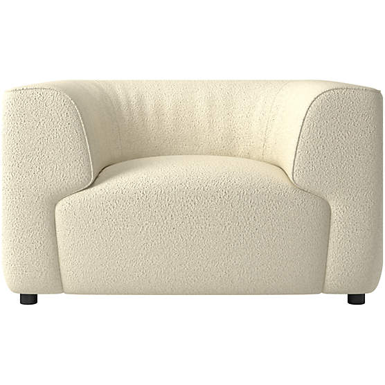 Rodez Accent Chair Bloce Cream