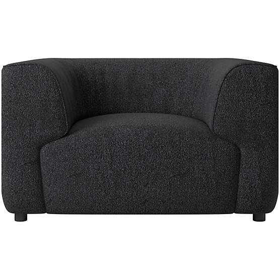 Rodez Accent Chair Bloce Noir