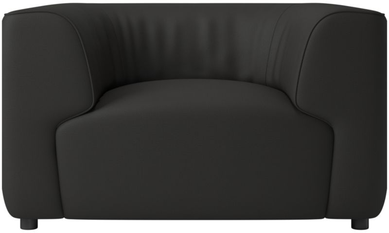 Rodez Accent Chair Kanvas Ebony - image 0 of 2