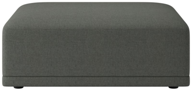 Faible Ottoman Taylor Charcoal - image 0 of 7