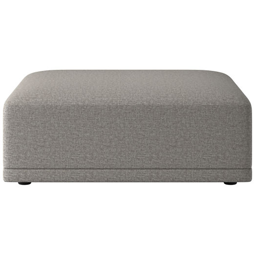 Faible Ottoman Taylor Felt Grey