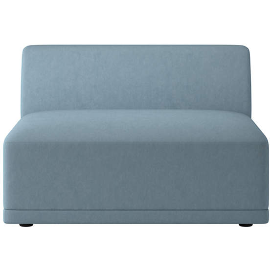 Faible Armless Chair Lisbon Wedgewood