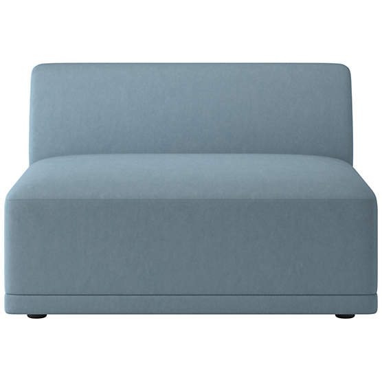 Faible Armless Chair Lisbon Wedgewood