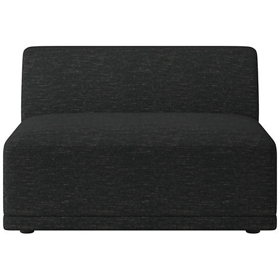 Faible Armless Chair Curious Ebony