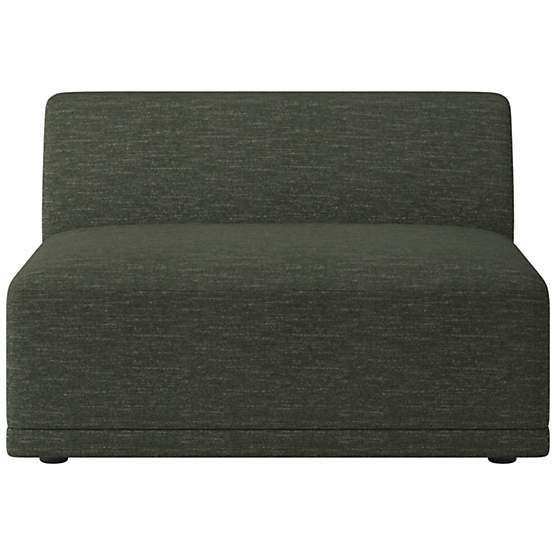 Faible Armless Chair Curious Evergreen