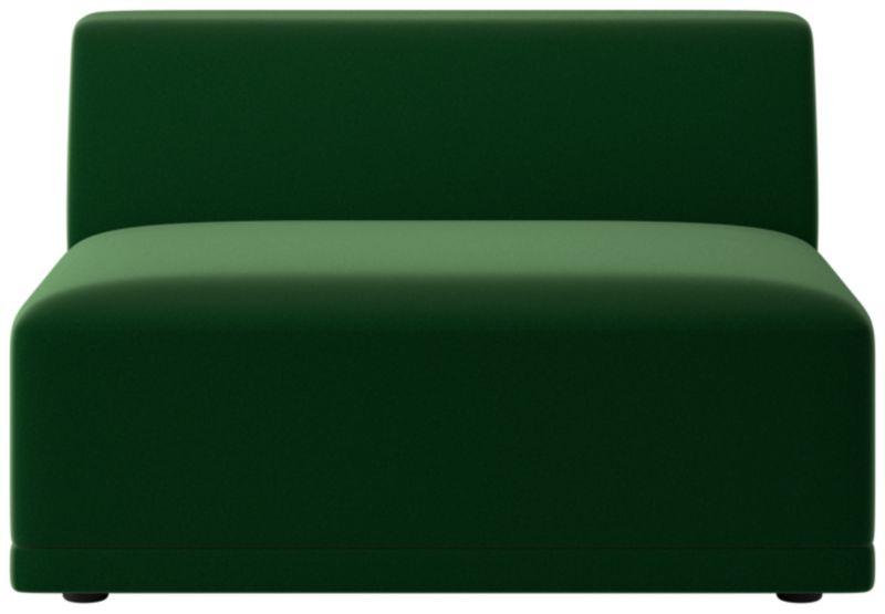 Faible Armless Chair Como Emerald - image 0 of 9