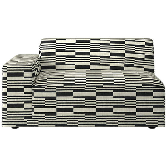Faible Chair with Left-Arm Piano Domino