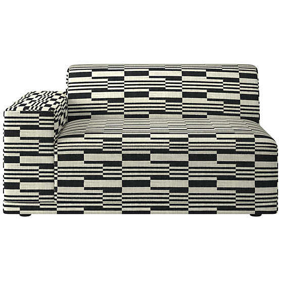 Faible Chair with Left-Arm Piano Domino