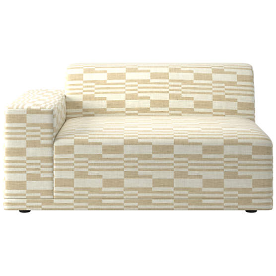 Faible Chair with Left-Arm Piano Cloud
