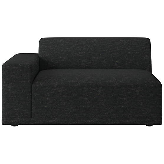 Faible Chair with Left-Arm Curious Ebony