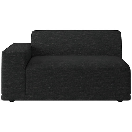 Faible Chair with Left-Arm Curious Ebony