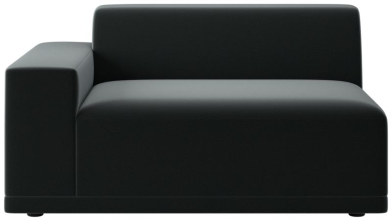 Faible Chair with Left-Arm Como Dark Grey - image 0 of 8