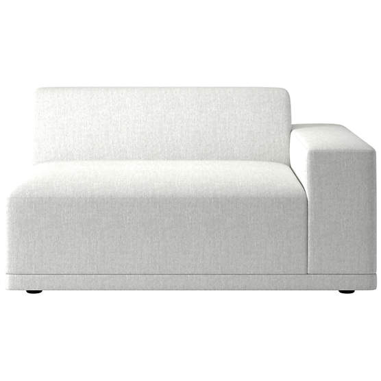 Faible Chair with Right-Arm Elliot Dove