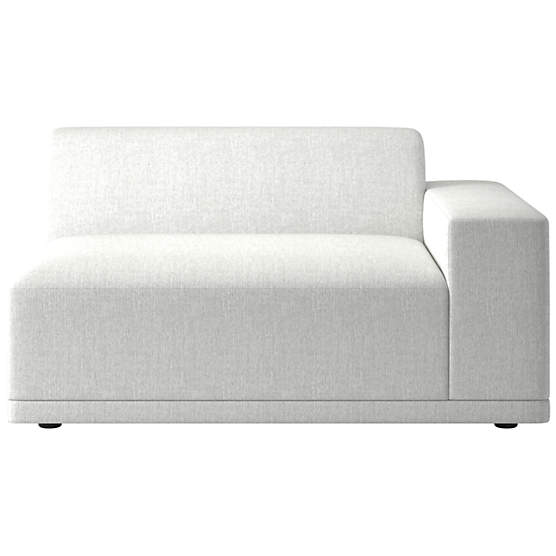 Faible Chair with Right-Arm Elliot Dove