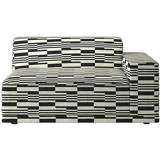 Faible Chair with Right-Arm Piano Domino