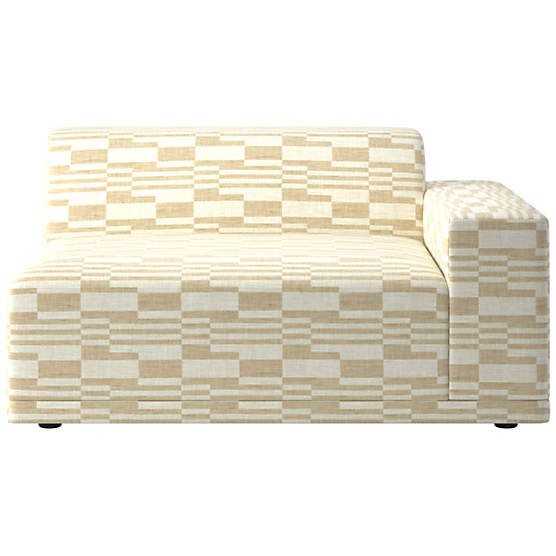Faible Chair with Right-Arm Piano Cloud