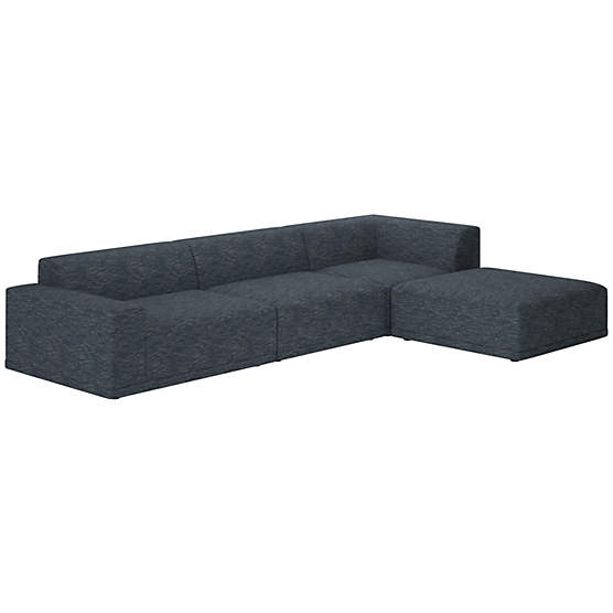 Faible 4-Piece Sectional Sofa with Left Arm Curious Eclipse